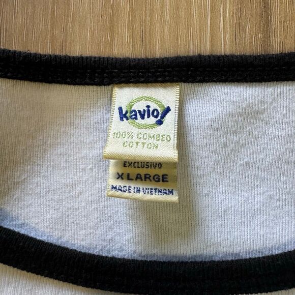 Y2K Static-X Start A War Black And White Raglan Shirt Size XL Industrial Metal - Picture 3 of 6